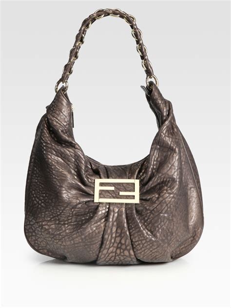 fendi mia 8br616 misure|Fendi Bronze Leather Large Mia Shoulder Bag 8BR616 .